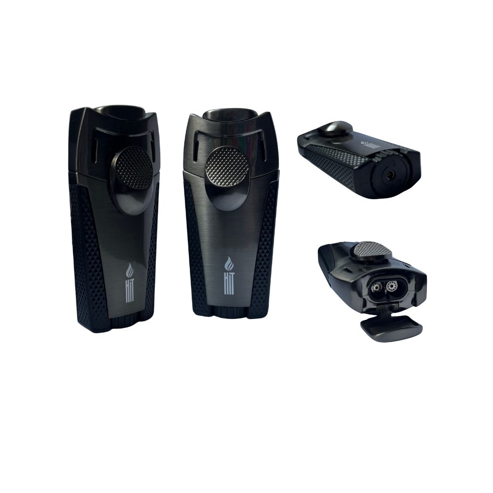 ACENDEDOR HIT DOUBLE JET CHROME ACS118