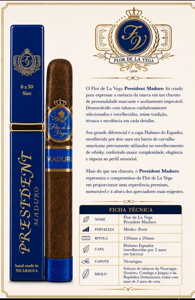 FLOR DE LA VEGA PRESIDENT FDV029