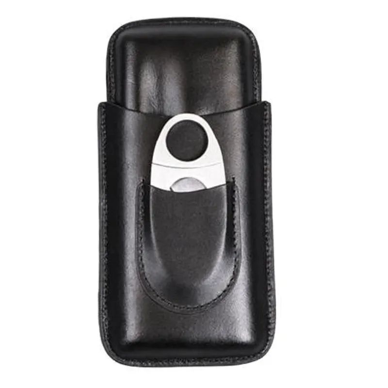PORTA CHARUTO HIT COURO PRETO ACS015