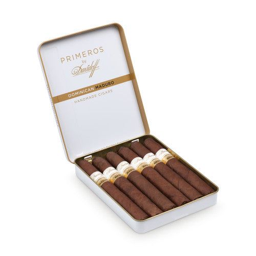 DAVIDOFF PRIMEROS DOMINICAN MADURO (LATA C/ 6)  DVD010