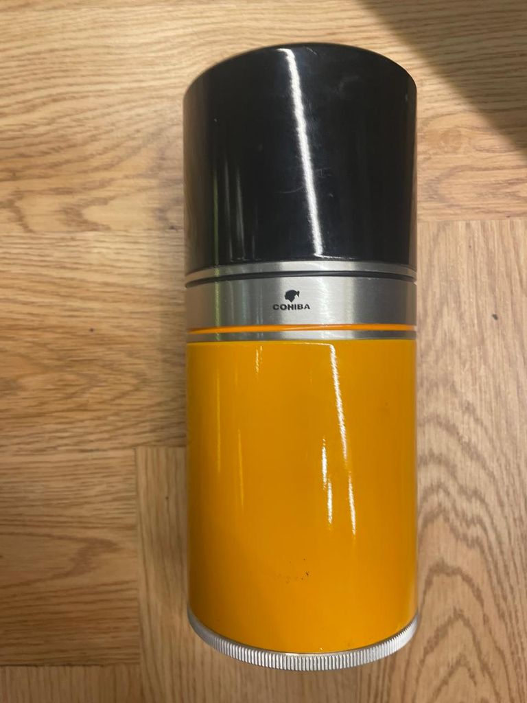 UMIDOR DE VIAGEM COHIBA AMARELO  ACS103