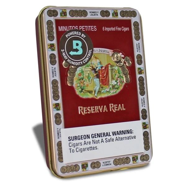 ROMEO Y JULIETA MINUTOS PETITES RESERVA REAL (LATA C/ 6) RMO003
